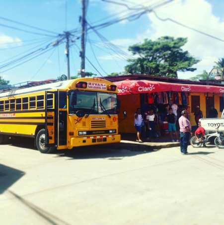 Nicaragua Culture: Chicken Bus